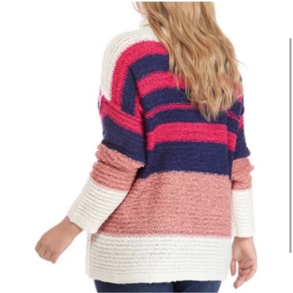 True Craft Plus Size NWT Acrylic Mock Tunic Size 1X - Picture 2 of 3